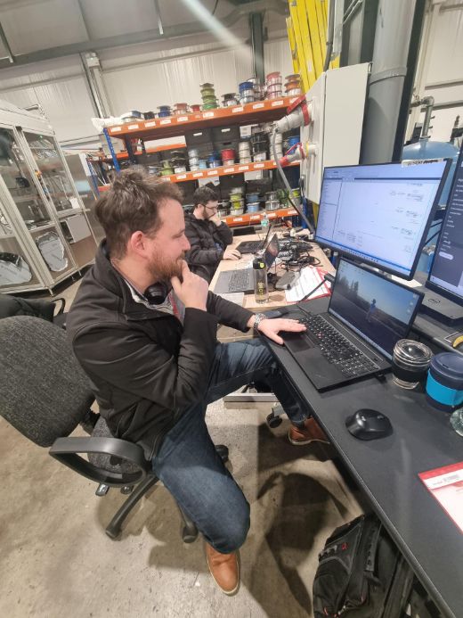 On-site engineering work